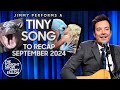 Jimmy Performs a Tiny Song to Recap September 2024 | The Tonight Show Starring Jimmy Fallon