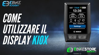 TUTORIAL KIOX EBIKE ACADEMY | Funzionamento Display Bosch