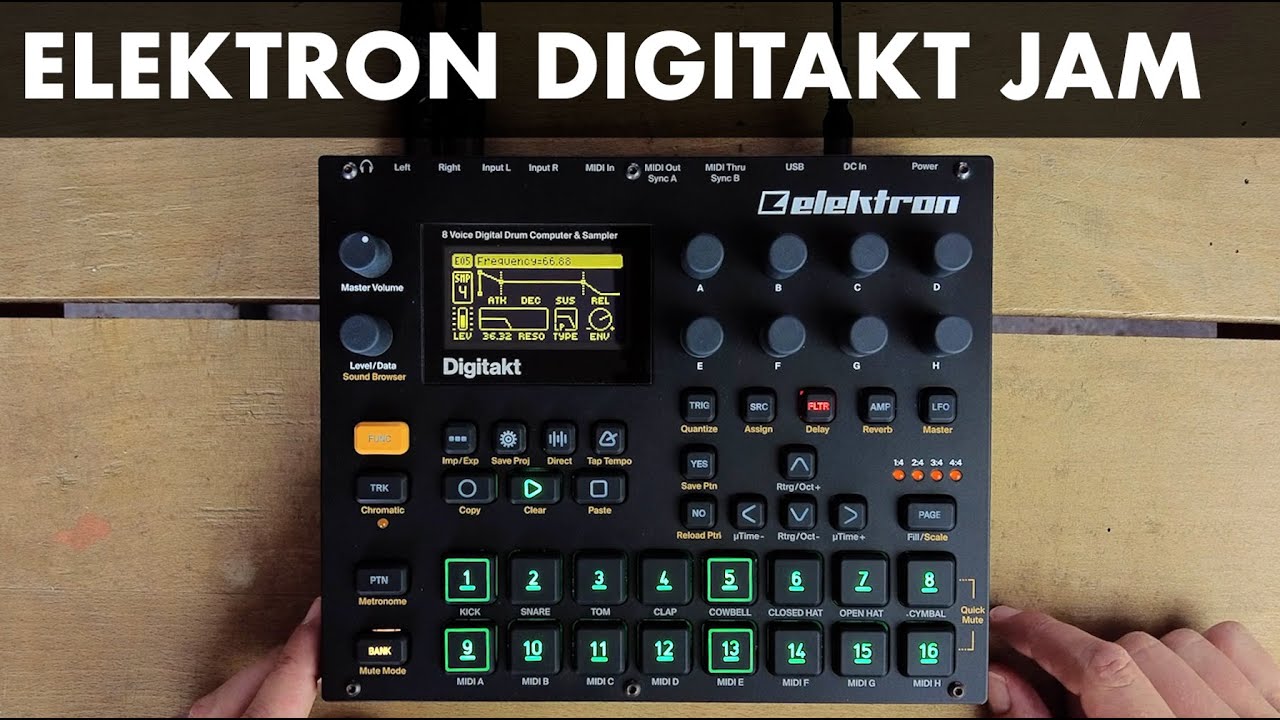 Elektron Digitakt Jam Youtube