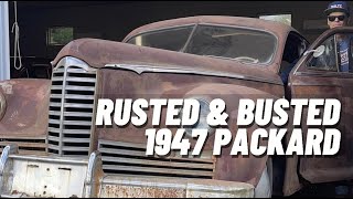 HAULING HOME A RUSTED AND BUSTED 1947 PACKARD CLIPPER