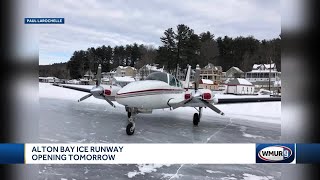 Alton Bay Ice Runway to open Friday for 2025 winter season