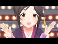 【デレステ】振袖三人娘で『エンジェルドリーム』mv （桃井あずき、脇山珠美、依田芳乃）ssr衣装