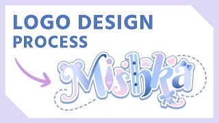 Vtuber Logo process/making ✧ Mishkaberry【Timelapse】