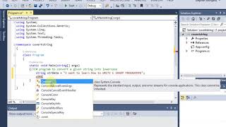 convert a given string into lowercase c#