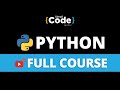 Python Programming Full Course | Learn Python In One Video | Python Tutorial | SimpliCode