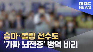 승마·볼링 선수도 '가짜 뇌전증' 병역 비리 (2023.01.06/뉴스투데이/MBC)