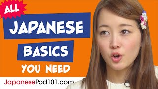 Learn Japanese Today - ALL the Japanese Basics for Absolute Beginners