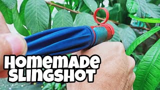 How to make powerful bb pocket slingshot at home easily