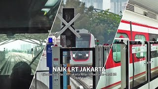 Mencoba LRT Jakarta Dari Stasiun Velodrome Sampai Mall Kelapa Gading Part 1