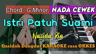 ISTRI PATUH SUAMI - Nasida Ria Qasidah Dangdut KARAOKE rasa ORKES Yamaha PSR S970