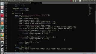 JavaScript game programming on Canvas - timelapse