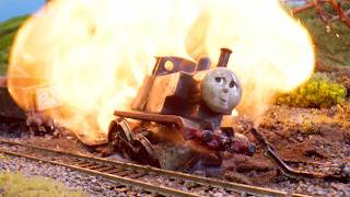 Thomas Gets Blown Up - The Mad Bomber Explosion Recreation - Behind the Scenes