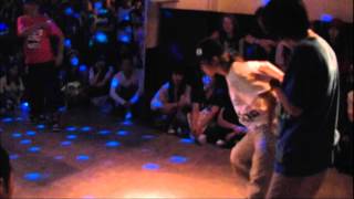 WDC 2012 JAPAN FINAL  -- HIPHOP BEST 4 --- FunkaHips VS RUSH BALL