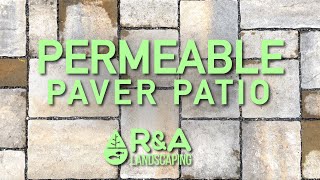 PERMEABLE PAVER PATIO