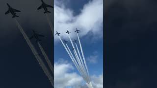 2023.9.10三沢基地航空祭、ブルーインパルス今日もいい天気で上機嫌