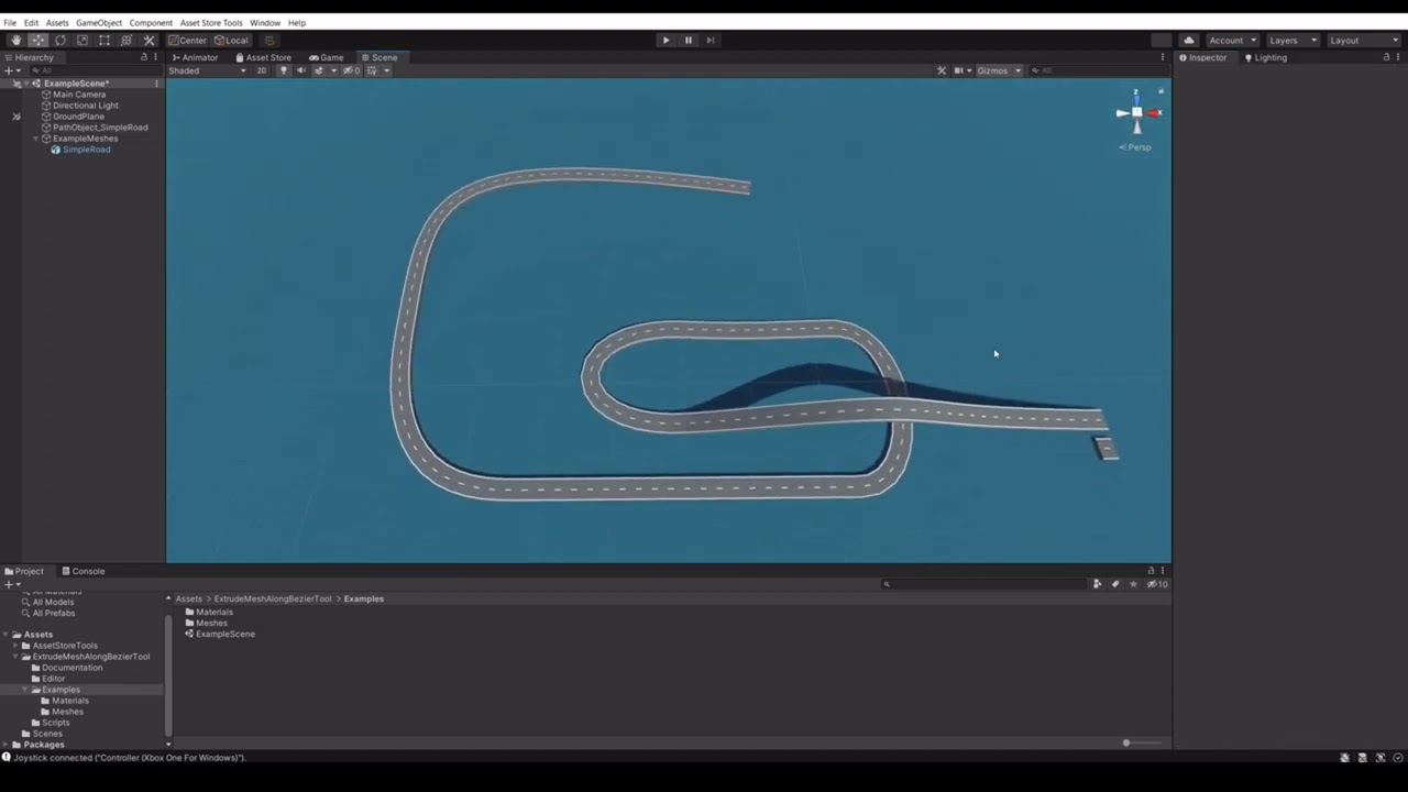 Extrude Mesh Along Bézier - Unity Asset - YouTube