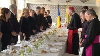 5/11/18 Dejun Oficial PM Viorica Dancila in onoarea Cardinalului Secretar de Stat Pietro Parolin