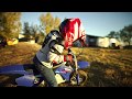 4 Year Old Riding Razor MX350 Dirt Rocket Electric Motocross Bike, Best Kids Electric Dirt Bike