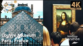 Louvre Museum Paris - (Part 1) 🇫🇷 - Musée du Louvre - Mona Lisa | Paris France Walk Tour [4K]