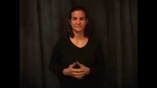 ASLonline2 Unit 13 - Classifier Sentences Movies: CL CC Bowl Shaped Objects