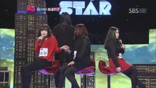 KPOPSTAR ep8 . Fox Leeyujin+Sungsujin+Parkseojin+kimhaeun-Mirotic