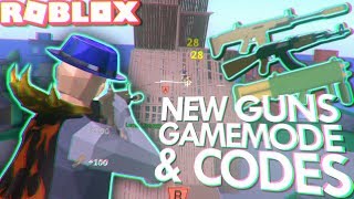 Trying the NEW GUNS & GAMEMODE in the ROBLOX STRUCID MEGA UPDATE (NEW CODES)