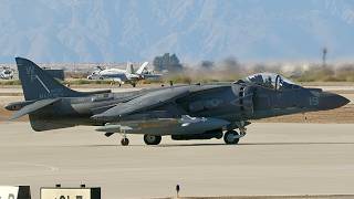 Afternoon Sorties: AV-8B Harrier II with Bomb Loads at NAF El Centro!