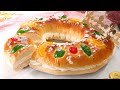 Easy and delicious Roscón de Reyes (With Common Flour and Without Sourdough)