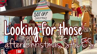 Thrift Shopping the Day after Christmas | GOOD IDEA?