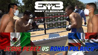 Best in Boxing Jesus Lopez Perez vs Rohan Polanco Fight