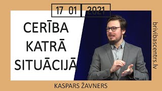 Mācītājs Kaspars Žavners: \