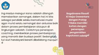 TUGAS KONEKSI ANTAR MATERI MODUL 3.1 PENGAMBILAN KEPUTUSAN BERBASIS NILAI KEBAJIKAN SEBAGAI PEMIMPIN