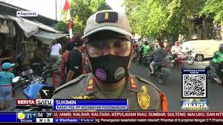 Pademangan Barat Zona Merah, Banyak Warga Tak Pakai Masker