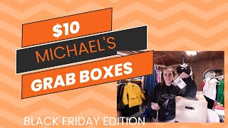 Black Friday Michael's $10 mystery box - Halloween \u0026 Fall items