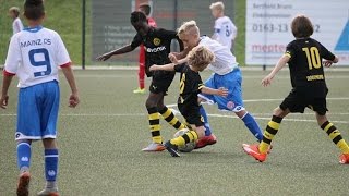 U11 Jhg 2005 1. FSV Mainz 05 vs Borussia Dortmund 0:2; VIERTELFINALE VW-Wolf-Cup Mülheim 04.10.15