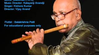 Pal Pal Dil Ke Paas(Kishore Kumar) Instrumental Cover on Flute by Balakrishna Patil