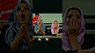 Ansha Afridi Lovely Reaction After Shahid Afridi Wicket 🔥🥵 #shorts #mbeditz