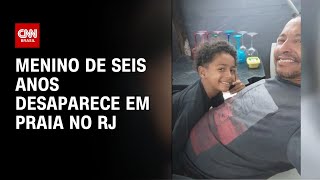 Menino de seis anos desaparece em praia no RJ | LIVE CNN