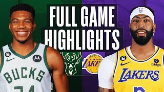 Los Angeles Lakers vs. Milwaukee Bucks Full Game HIGHLIGHTS | February 9 | 2023 NBA Season