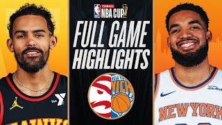 HAWKS at KNICKS | EMIRATES NBA CUP 🏆 | FULL GAME HIGHLIGHTS | December 11, 2024