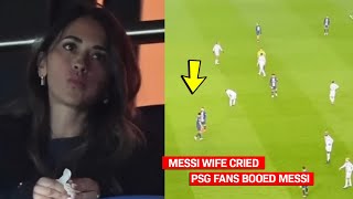 Messi Wife Reaction to PSG fans Again Booing and Whistling