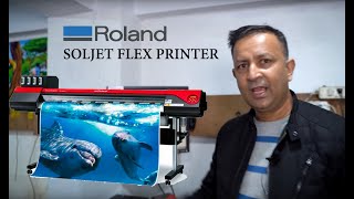 Roland VersaExpress RF-640A Soljet Printer || Start Business with Roland Flex Printer || Lokesh Oli