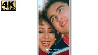 Kumar Sanu 90's Hindi Song | 4K HD Full Screen |Whatsapps Status Video | #Shorts