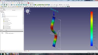 Strength and stability (buckling) analysis in FreeCAD FEM