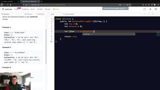 Leetcode Solution - 1221 Split a String in Balanced Strings