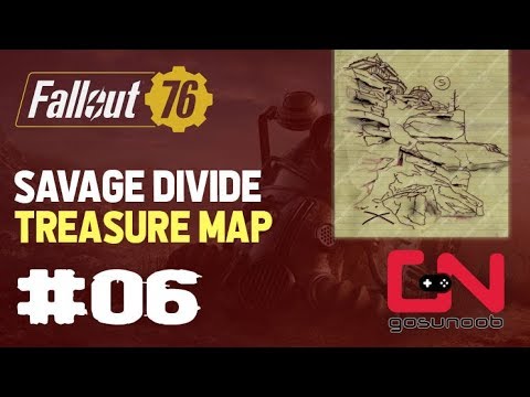 Fallout 76 - Savage Divide Treasure Map #06 Location - YouTube