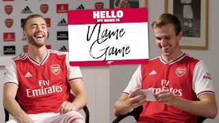 NAME GAME | Episode 3 | Calum Chambers and Rob Holding