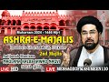 🔴Live 2nd Ashra-e-Majalis | Maulana Kalbe Jawad Naqvi Sb Qb | Imambara Ghufran Ma'ab, Lko | 2024 HD