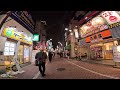 4k night walk in kitasenju 💛 tokyo deep town 東京 北千住 夜の街 散歩