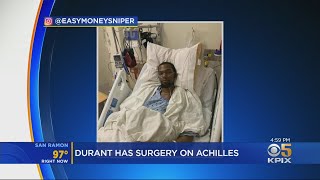 Kevin Durant Undergoes Successful Surgery On Ruptured Achilles Tendon